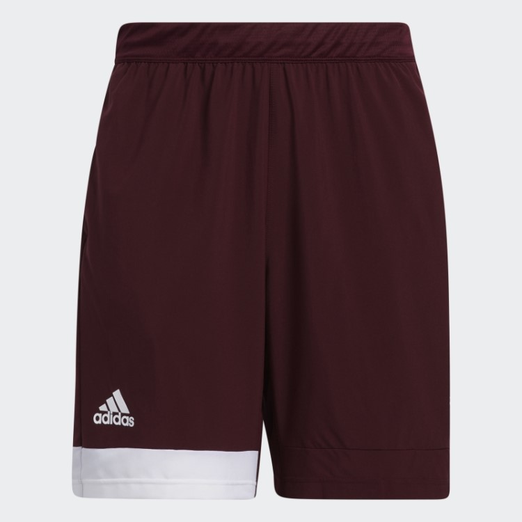 Bermuda Para Estádio Com Bolsos Marrom Adidas