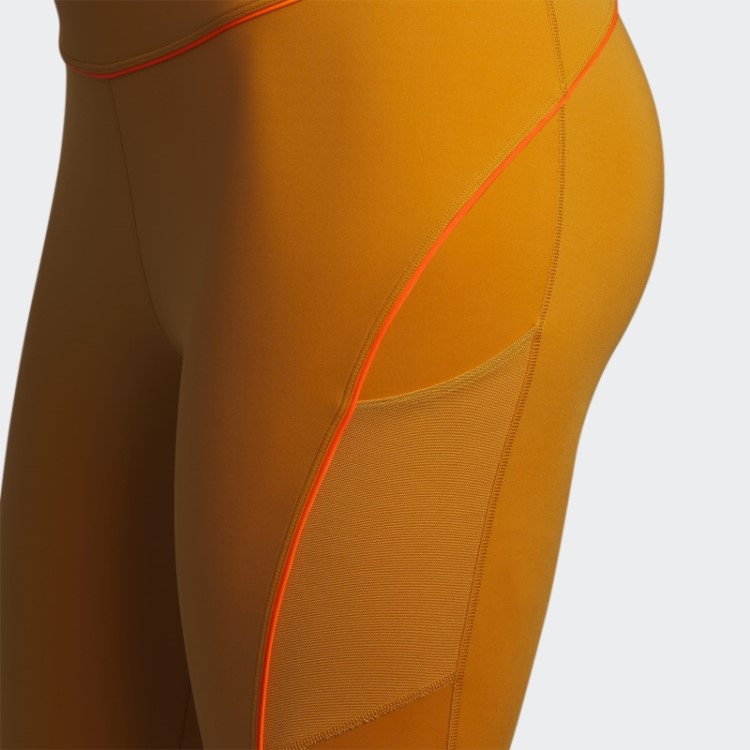 Meia-calça (plus Size) Adidas Focus Laranja
