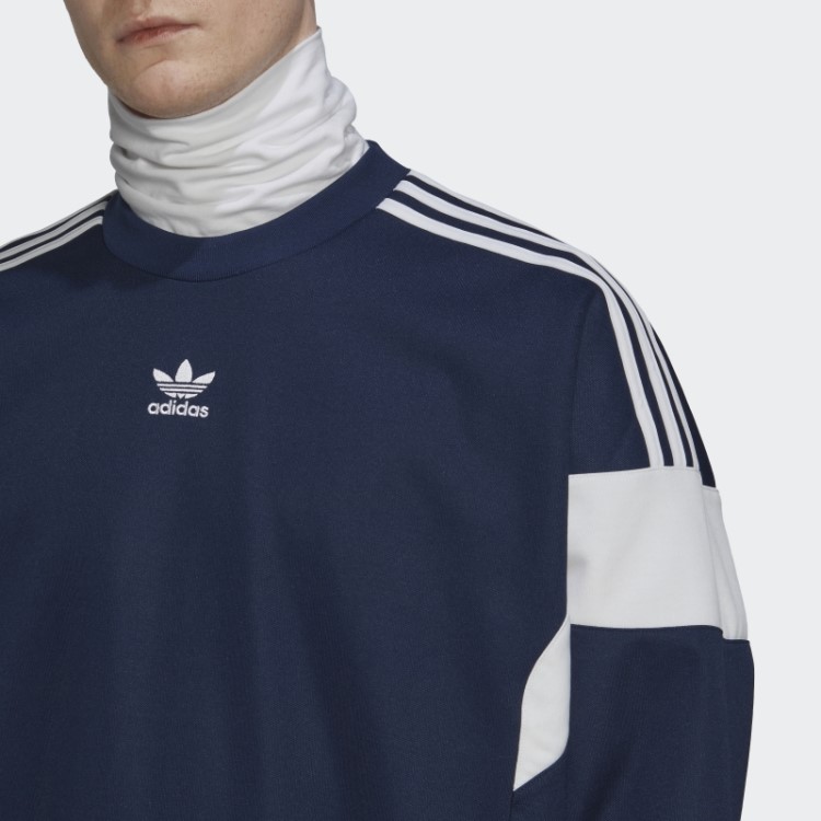 Adicolor Classics Corte Linha Tripulação Moletom Noite índigo Adidas