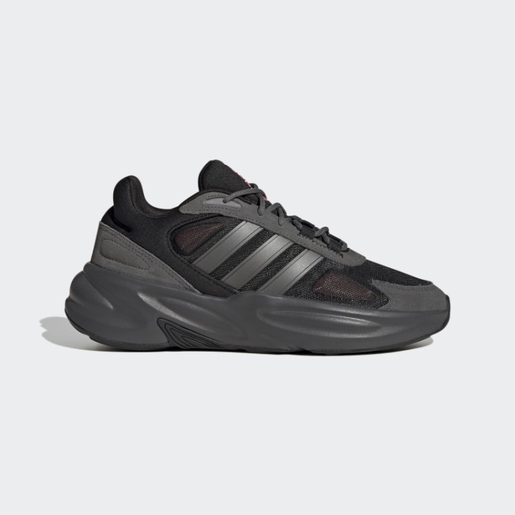Tênis De Corrida Ozelle Cloudfoam Estilo De Vida Preto Adidas