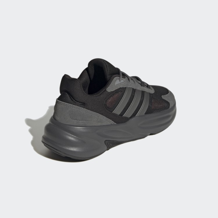 Tênis De Corrida Ozelle Cloudfoam Estilo De Vida Preto Adidas