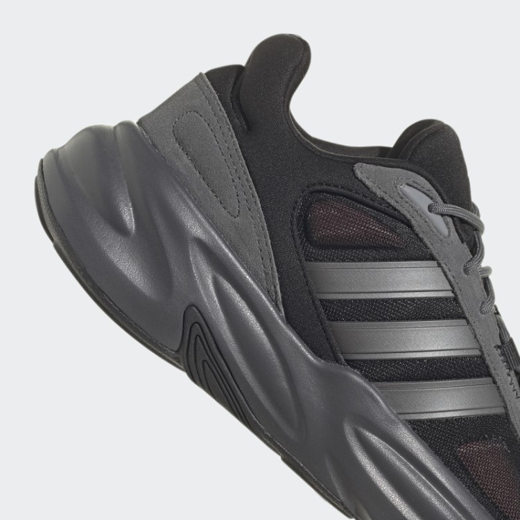 Tênis De Corrida Ozelle Cloudfoam Estilo De Vida Preto Adidas