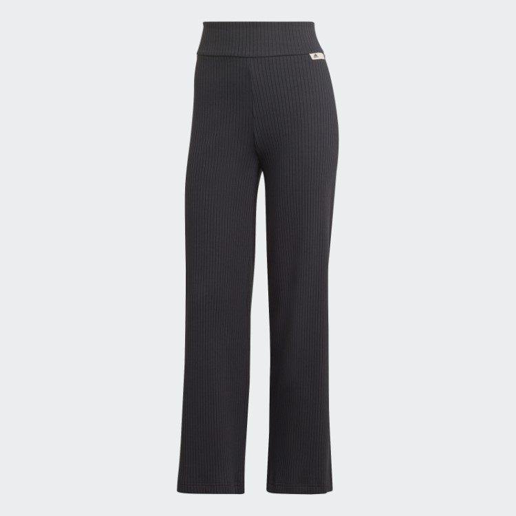 Calça Canelada Studio Lounge Adidas Carbon