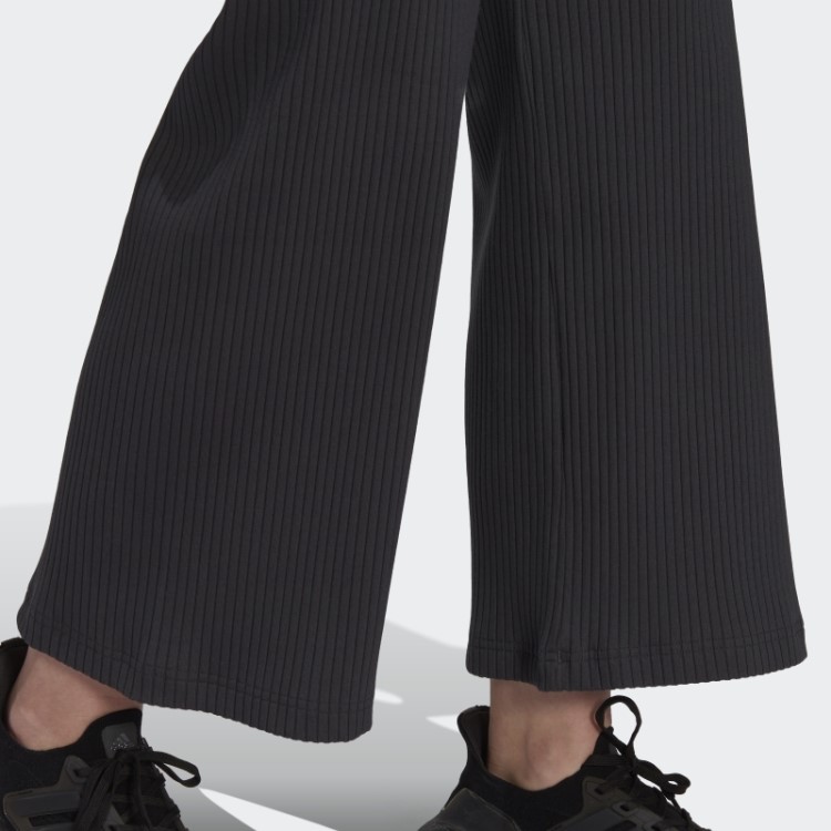 Calça Canelada Studio Lounge Adidas Carbon