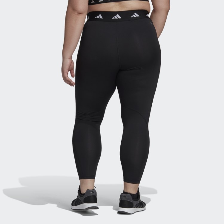 Leggings Techfit 7/8 (tamanho Grande) Preto Adidas