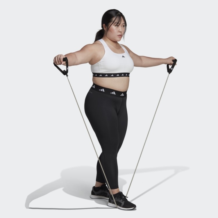 Legging Preta Techfit 7/8 (tamanho Grande) Adidas