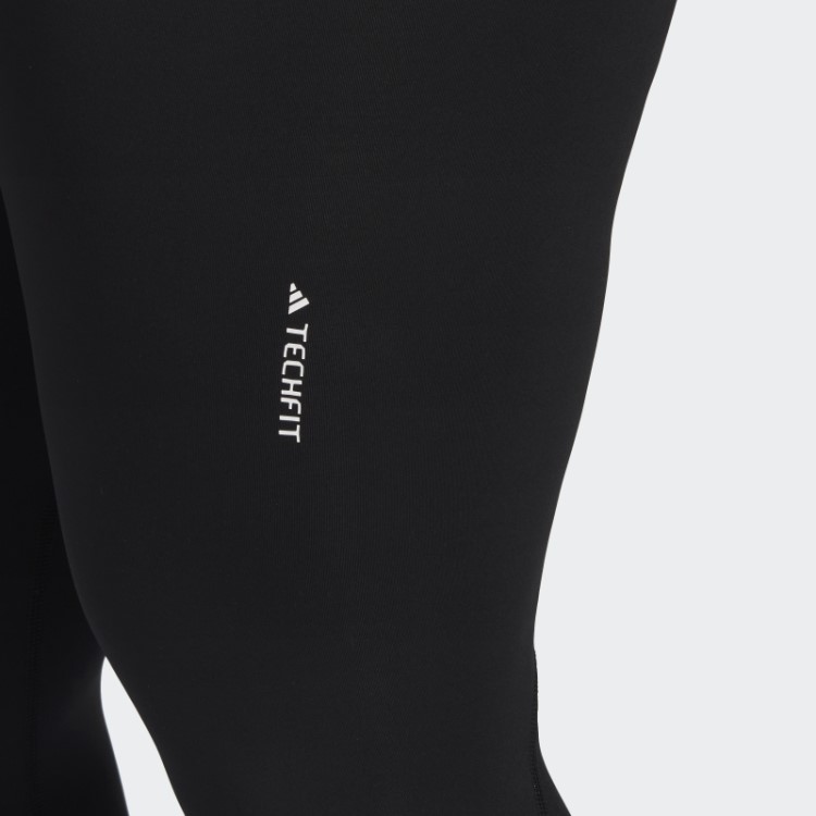 Legging Preta Techfit 7/8 (tamanho Grande) Adidas