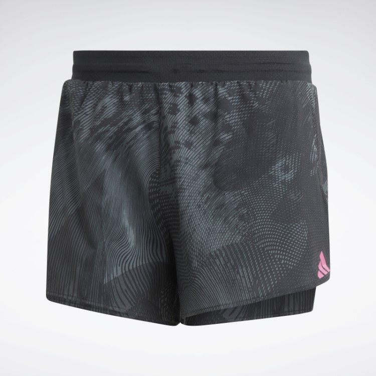Adidas Bermuda Preta Adizero Dividida