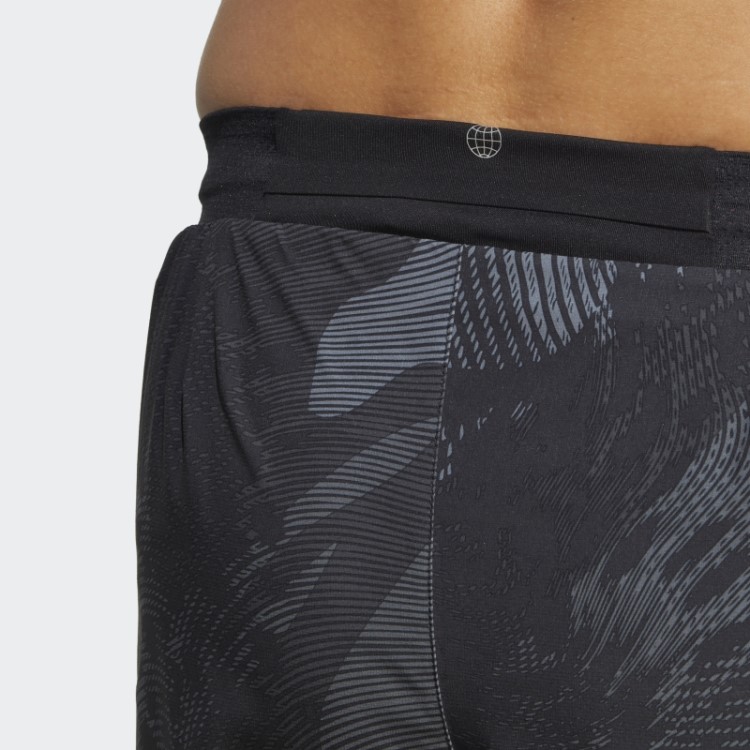 Adidas Bermuda Preta Adizero Dividida