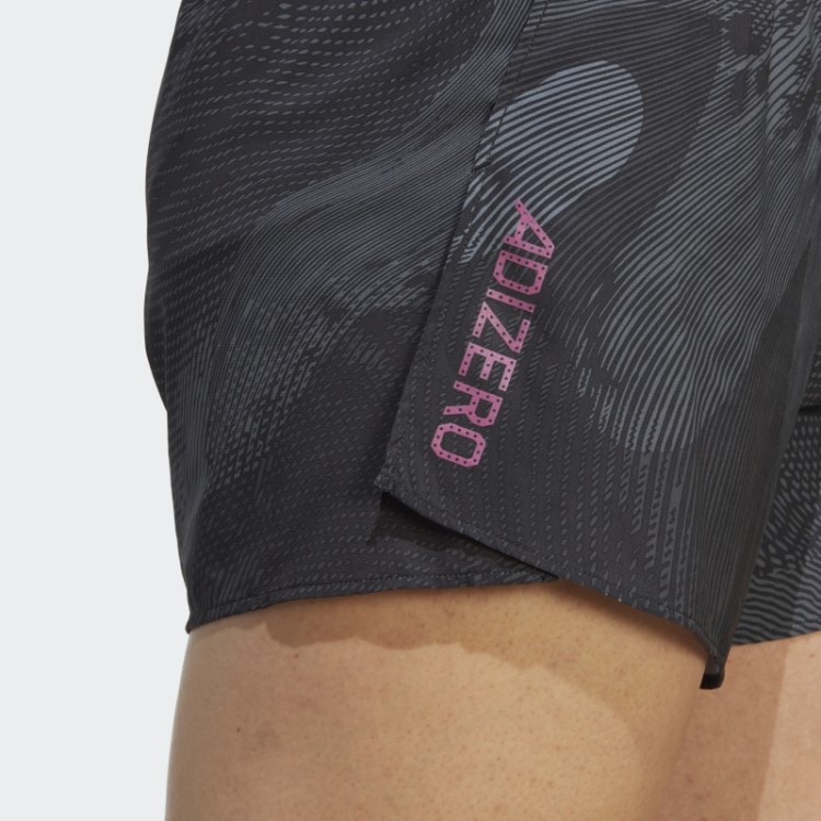 Adidas Bermuda Preta Adizero Dividida