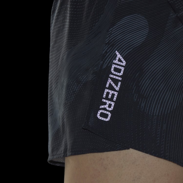 Adidas Bermuda Preta Adizero Dividida