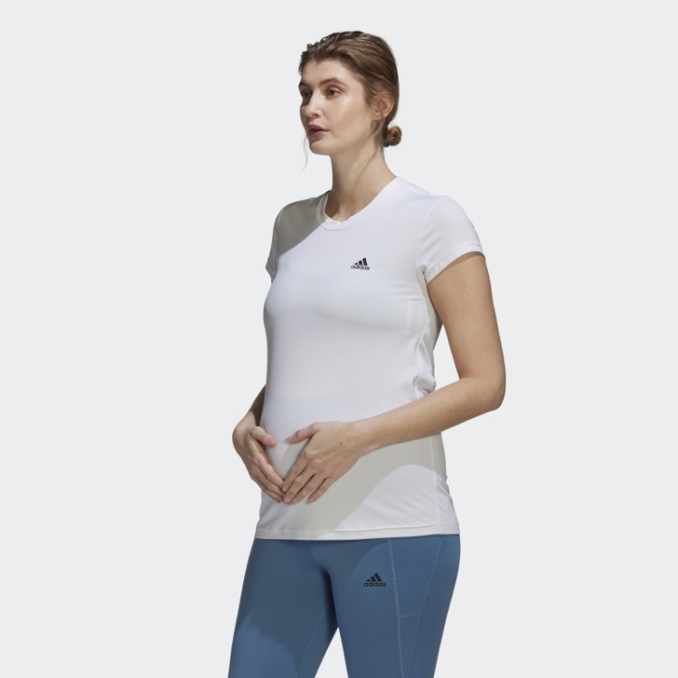 Projetado Para Mover Camiseta Esportiva Colorblock (maternidade) Branco Adidas