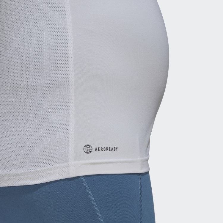 Projetado Para Mover Camiseta Esportiva Colorblock (maternidade) Branco Adidas