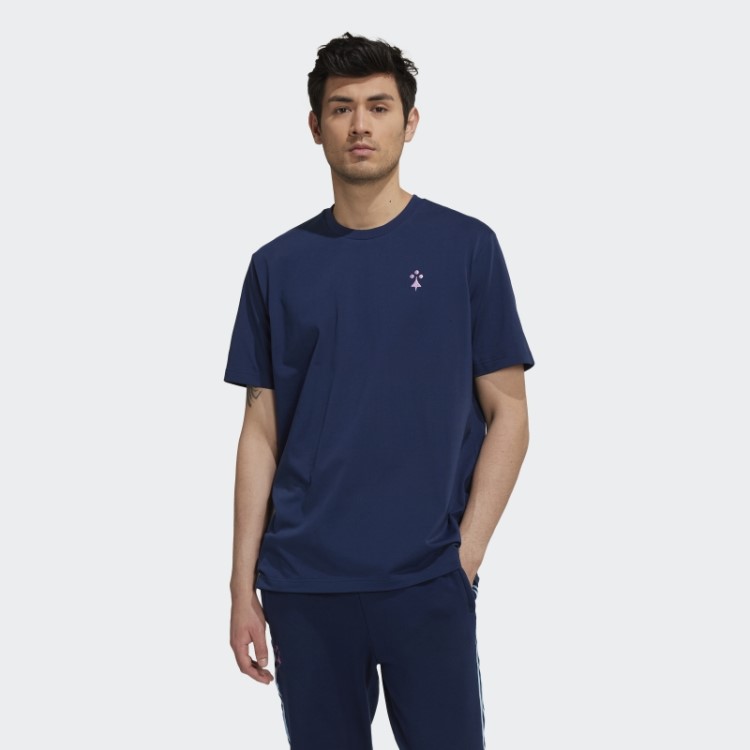 Camiseta De Algodão Pesado Arsenal Estilo De Vida Adidas Navy