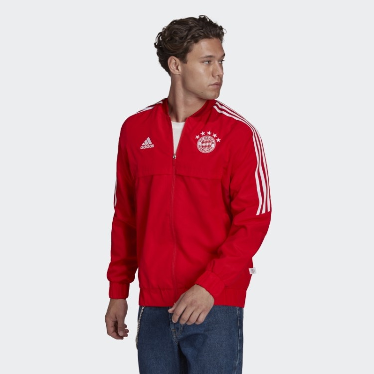 Adidas Fc Bayern Condivo Hino Jaqueta Vermelha