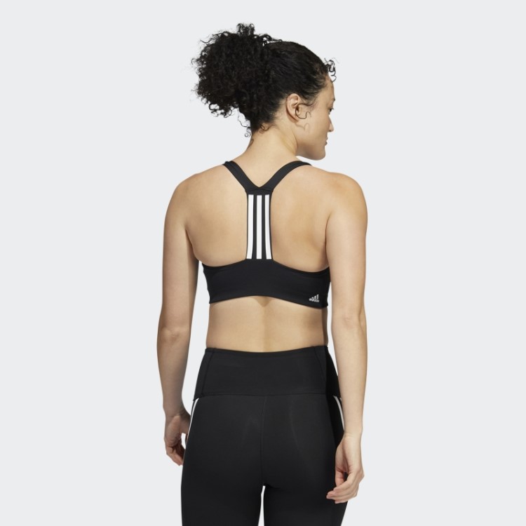 Sutiã Preto Adidas Powerimpact Training De Suporte Médio