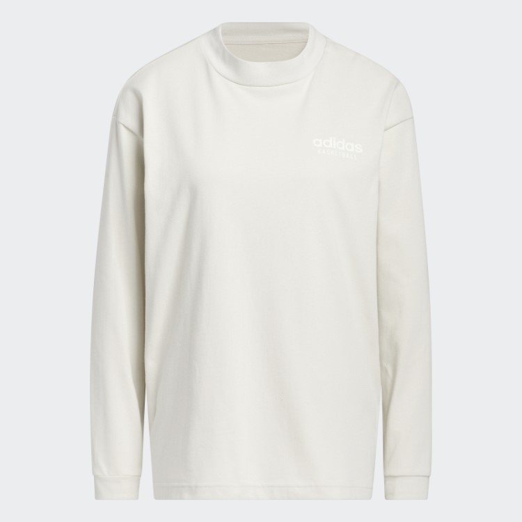 Select T-shirt De Manga Comprida Com Gola Falsa Adidas