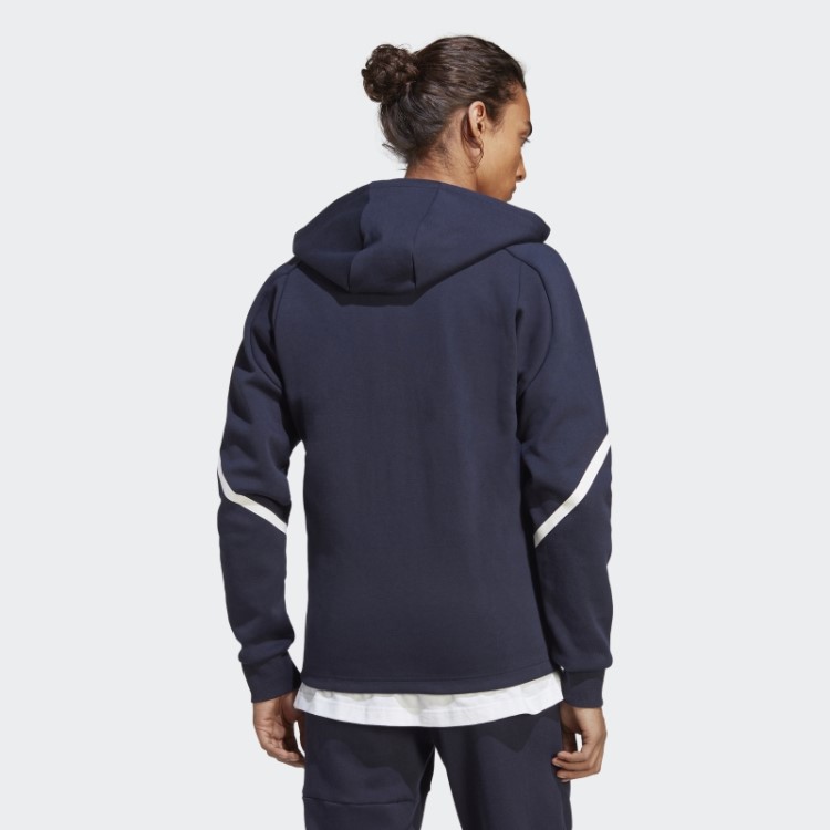 Tinta Projetada Para Gameday Moletom Com Zíper Completo Adidas