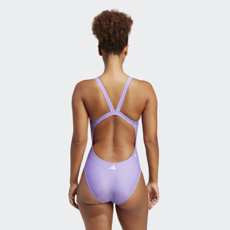 Adidas Maiô Gráfico Big Bars Violeta