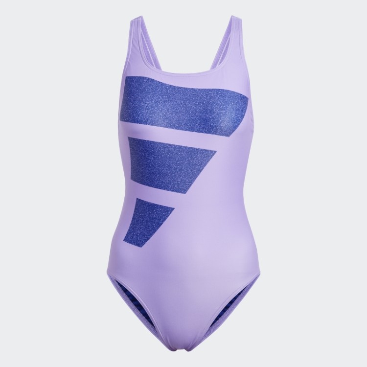 Adidas Maiô Gráfico Big Bars Violeta