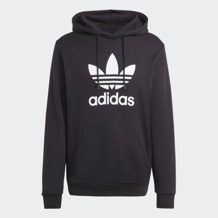 Moletom Preto Adicolor Classics Trefoil Adidas