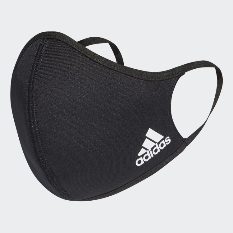 Capas De Rosto 3-pack M/l Adidas Preto