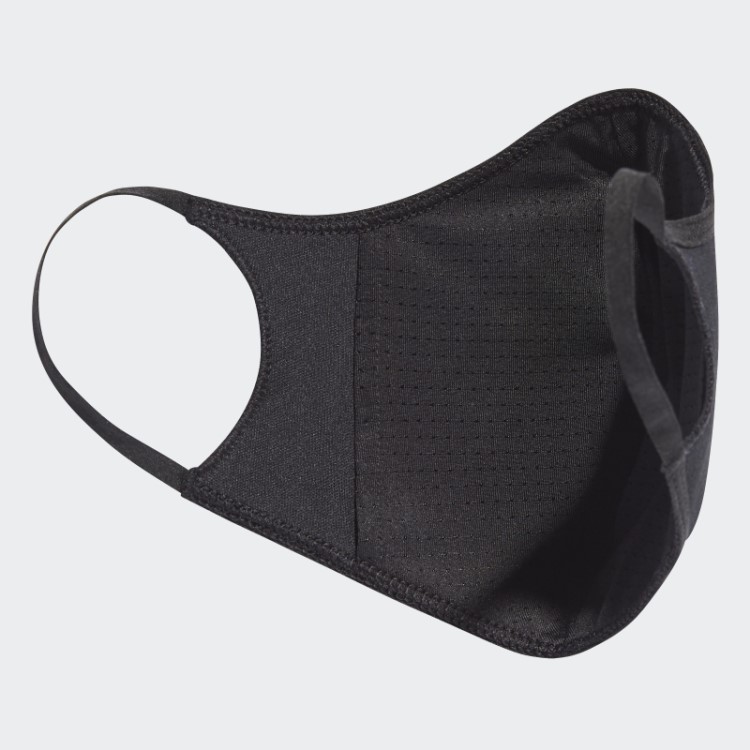 Capas De Rosto 3-pack M/l Adidas Preto
