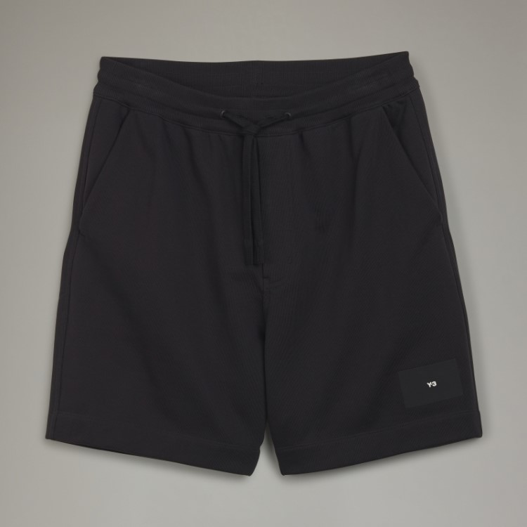 Shorts Felpudos De Algodão Orgânico Adidas Y-3 Da Moda