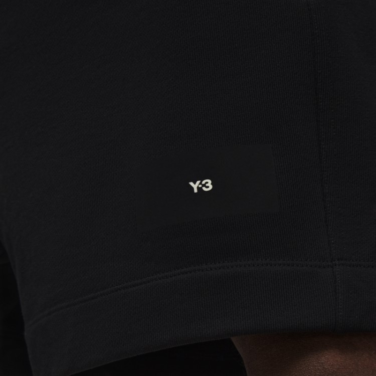 Shorts Felpudos De Algodão Orgânico Adidas Y-3 Da Moda