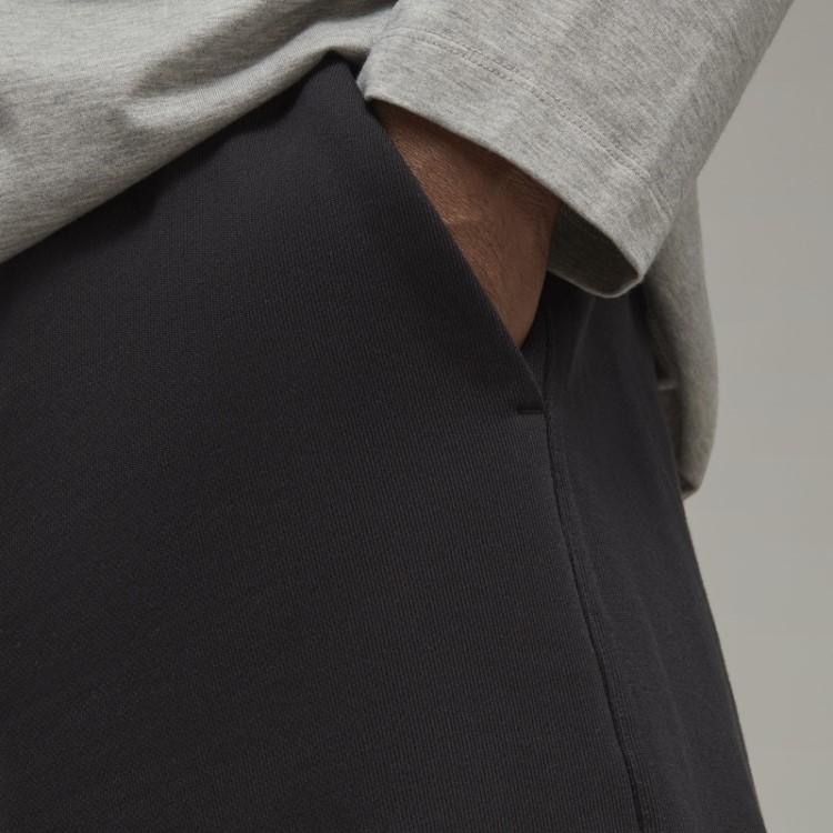 Shorts Felpudos De Algodão Orgânico Adidas Y-3 Da Moda