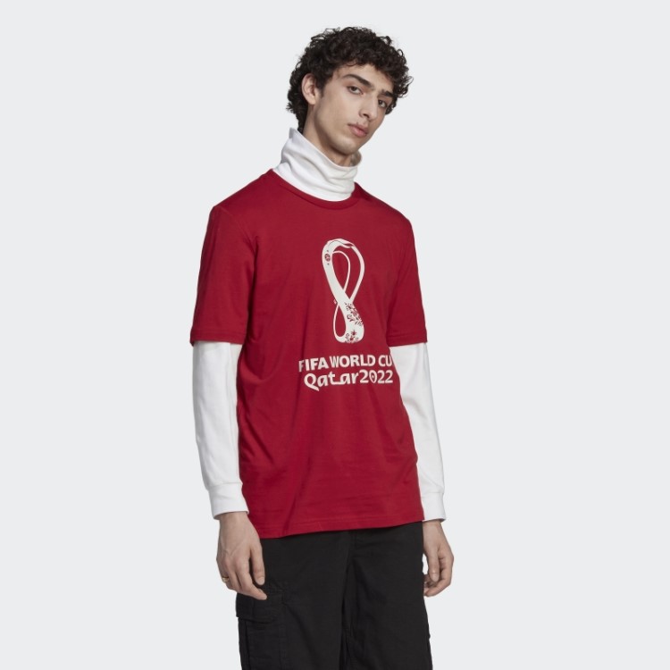 Camiseta Estampada Marrom Fifa World Cup 2022™ Adidas