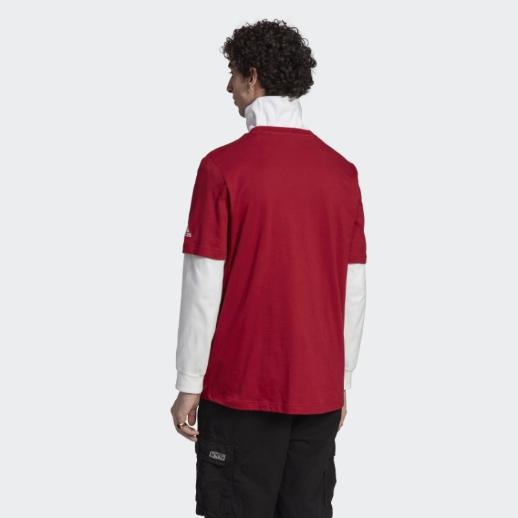 Camiseta Marrom Adidas Fifa World Cup 2022 Estampada