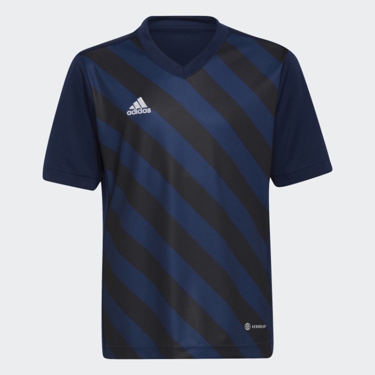 Adidas Entrada 22 Camisa Gráfica Azul Marinho