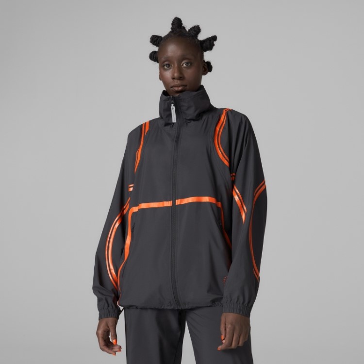 Jaqueta De Tecido Adidas By Stella Mccartney Truepace Preta Quente