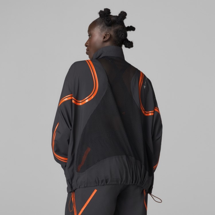 Jaqueta De Tecido Adidas By Stella Mccartney Truepace Preta Quente