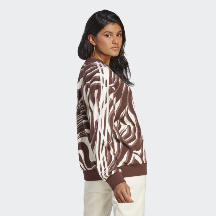 Adidas Auburn Abstract Moletom Animal Print Allover