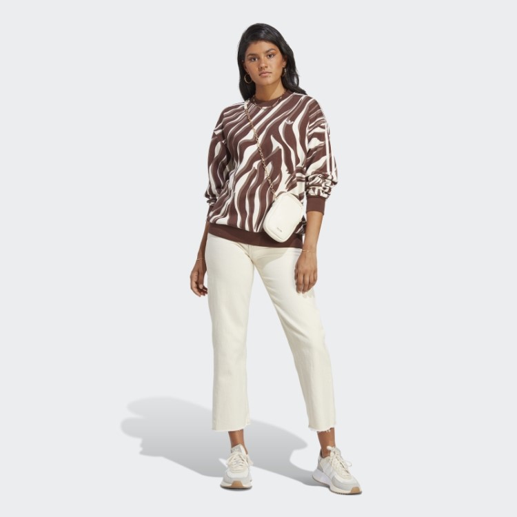 Adidas Auburn Abstract Moletom Animal Print Allover