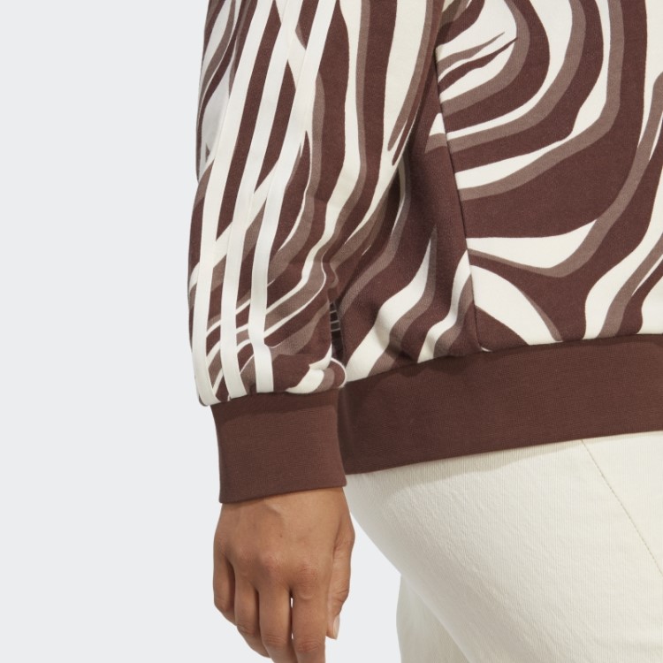 Adidas Auburn Abstract Moletom Animal Print Allover