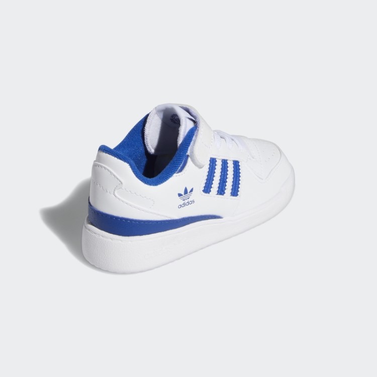 Sapato Baixo Branco/azul Adidas Forum