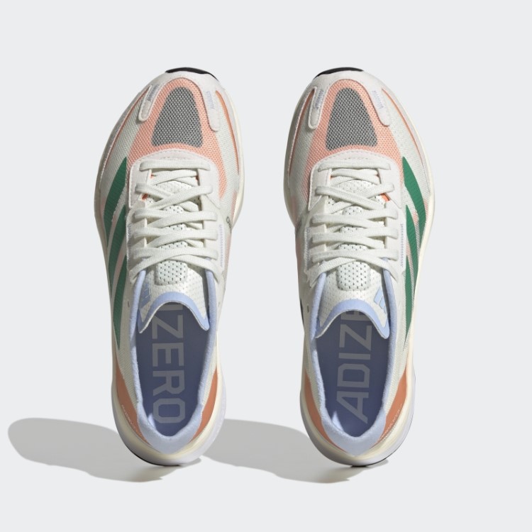 Adidas Adizero Boston 11 Sapatos Tom Branco