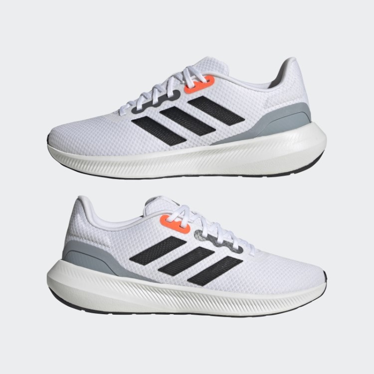 Runfalcon 3 Cloudfoam Tênis De Corrida Baixo Adidas Branco