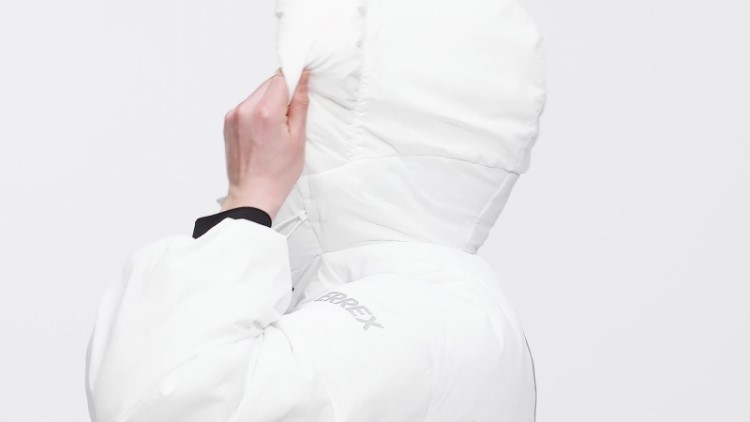 Jaqueta Branca Adidas Terrex Myshelter Cold.rdy