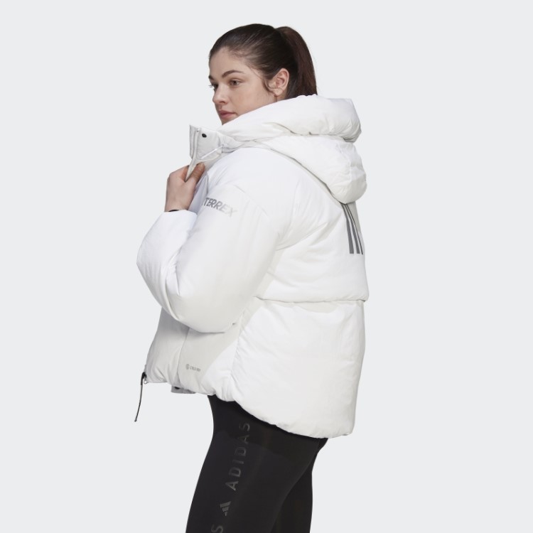 Jaqueta Branca Adidas Terrex Myshelter Cold.rdy