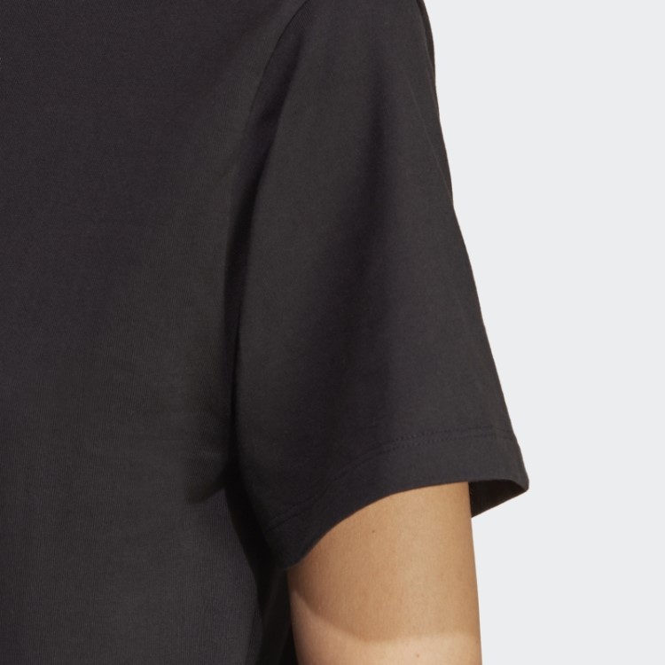 Camiseta Regular Preta Adicolor Essencial Adidas