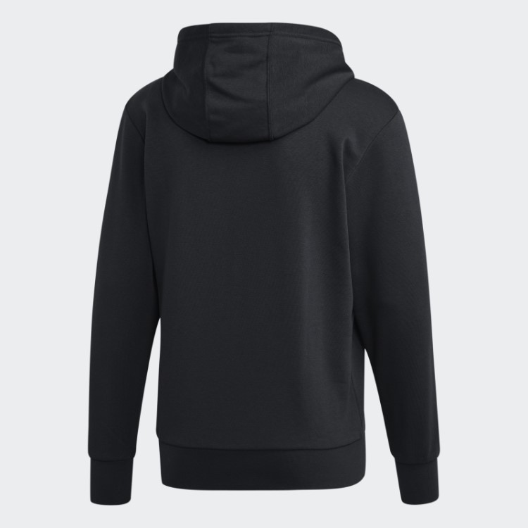 Adidas Senadores Moletom Com Capuz De Lã Preto