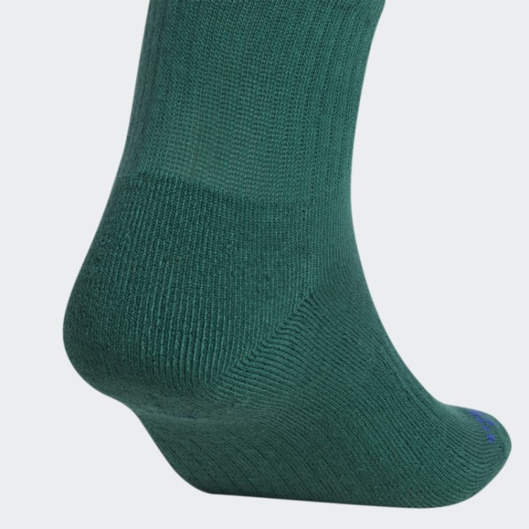Meias Espirais Verdes 3 Pares Adidas