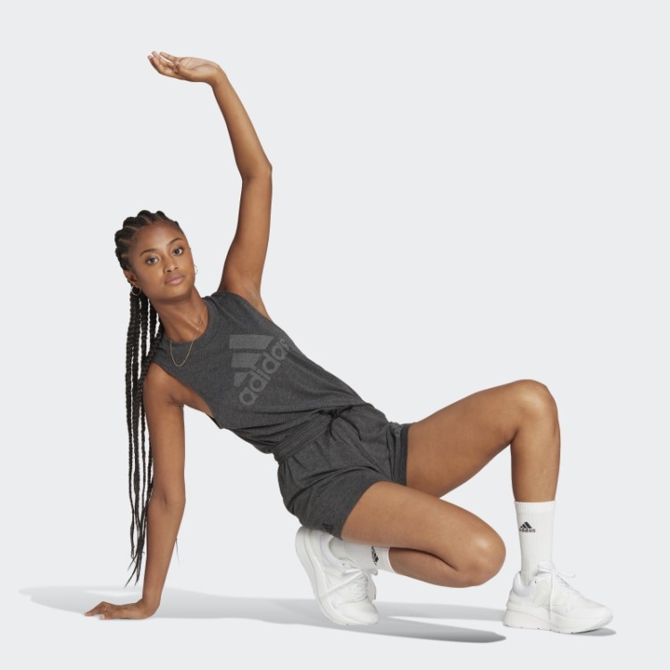 Regata Preta Melange Adidas Future Icons Winners 3.0