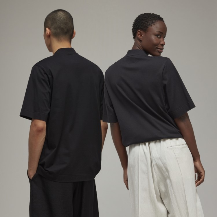Camiseta Adidas Y-3 Com Meio Zíper