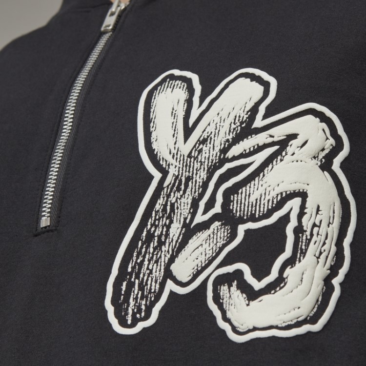 Camiseta Adidas Y-3 Com Meio Zíper
