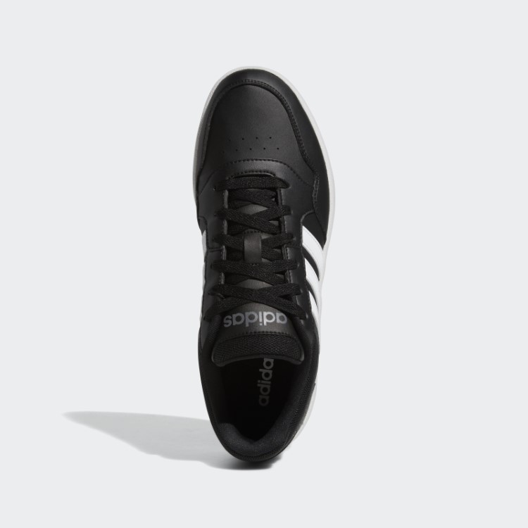 Adidas Hoops 3.0 Preto Baixo Clássico Sapatos Vintage